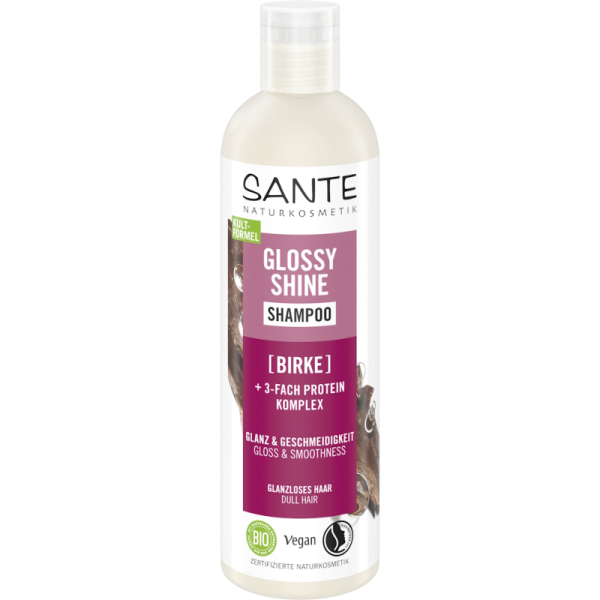 Glossy Shine Shampoo, 250ml - Sante