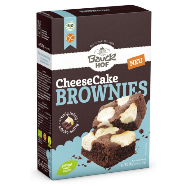 CheeseCake Brownies Backmischung Bio, 350g - Bauckhof