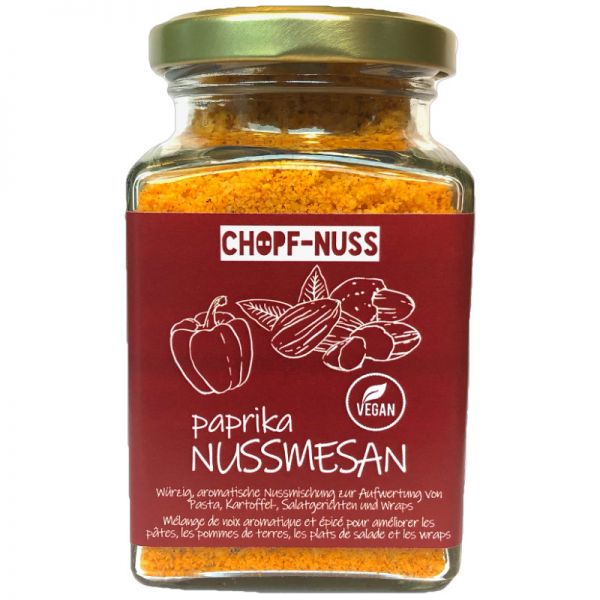 Nussmesan Paprika, 125g - Chopf-Nuss