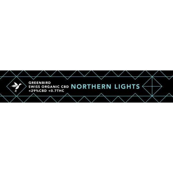 Aromablüten Joint Northern Lights <29% CBD, <0.7% THC, 1 Stück - Greenbird