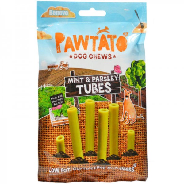 Pawtato Mint & Parsley Tubes, 120g - Benevo