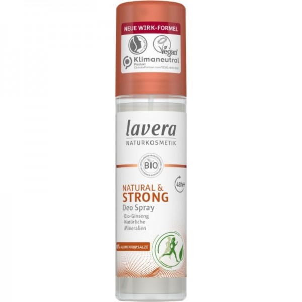 Natural & Strong Deo Spray, 75ml - Lavera