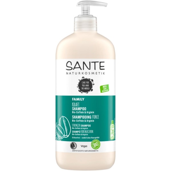 Family Kraft Shampoo Bio-Coffein & Arginin, 500ml - Sante