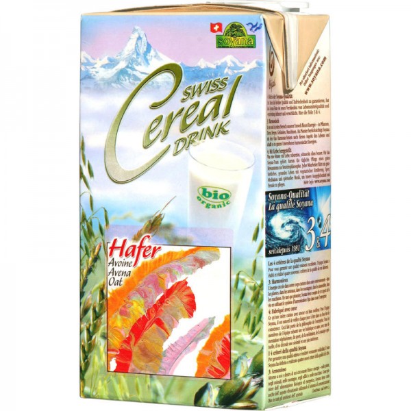 Hafer Swiss Cereal-Drink Bio, 1L - Soyana