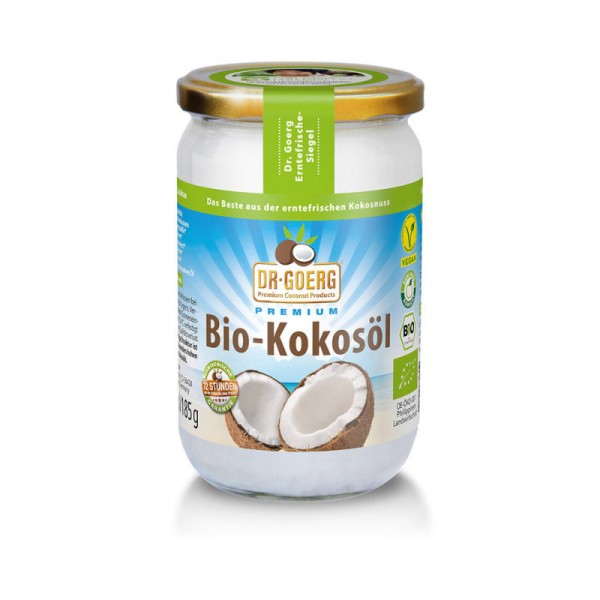 Kokosöl roh Bio, 200ml - Dr. Goerg