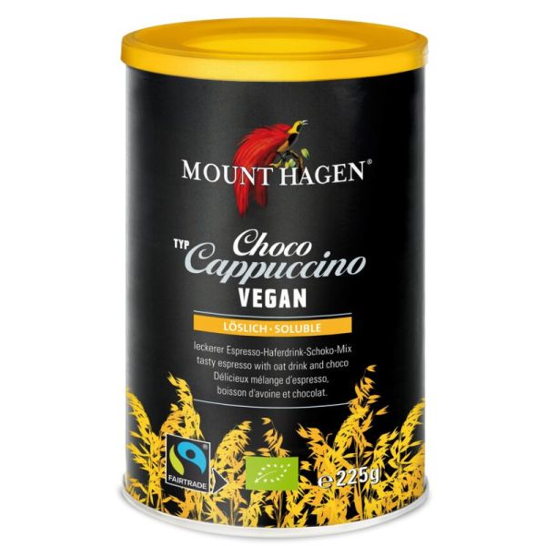 Cappuccino Choco vegan Dose Bio, 225g - Mount Hagen