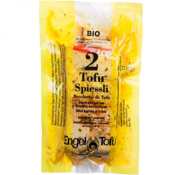 Tofu Spiessli Bio, 190g - Tofurei Engel