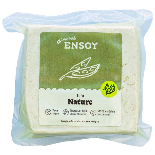 Tofu Nature Bio, 200g - Ensoy
