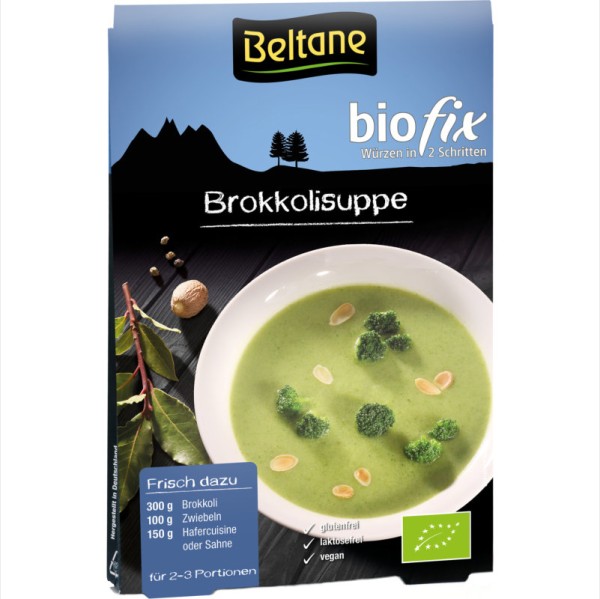 Brokkolisuppe Biofix Würzmischung Bio, 22.6g - Beltane