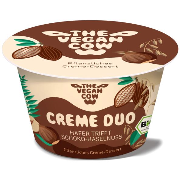 Creme Duo Dessert Bio, 125g - The Vegan Cow