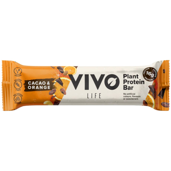 Protein Riegel Kakao & Orange, 65g - VIVO