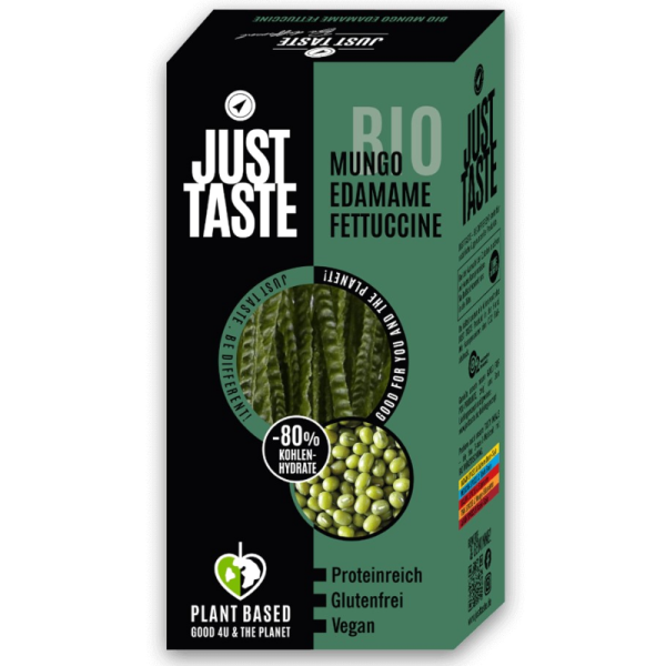 Mungo Edamame Fettuccine Bio, 250g - Just Taste