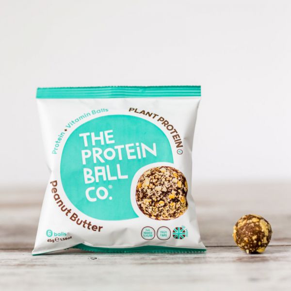 Protein Balls Peanut Butter, 45g - The Protein Ball Co.
