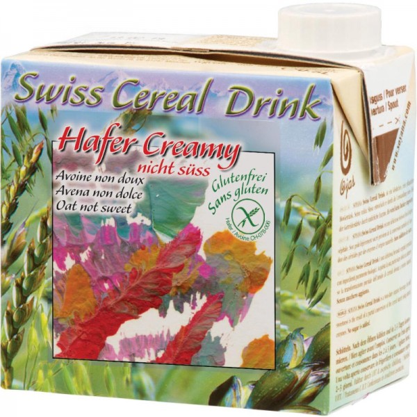 Swiss Cereal Drink Hafer nicht süss creamy Bio, 500ml - Soyana