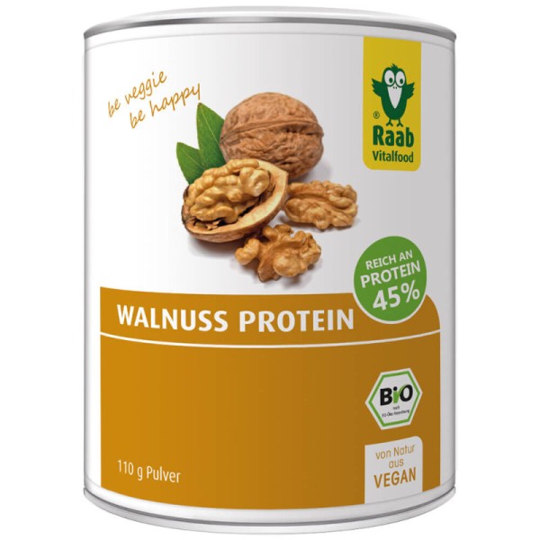 Walnuss Protein Pulver Bio, 110g - Raab