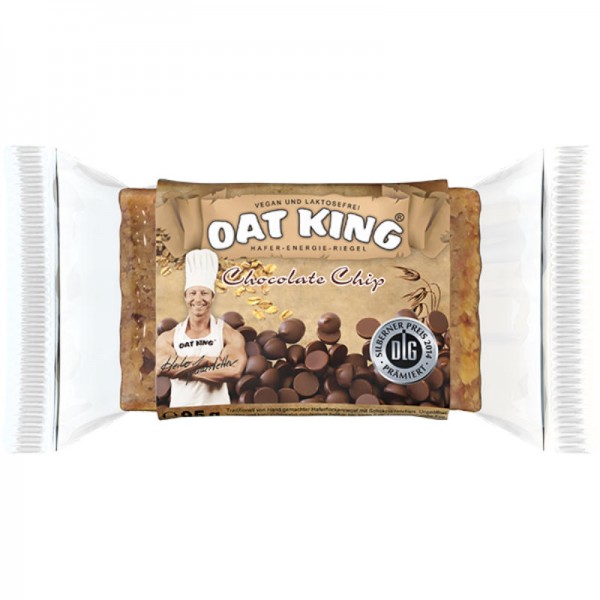 Chocolate Chip Energie Riegel, 95g - Oat King