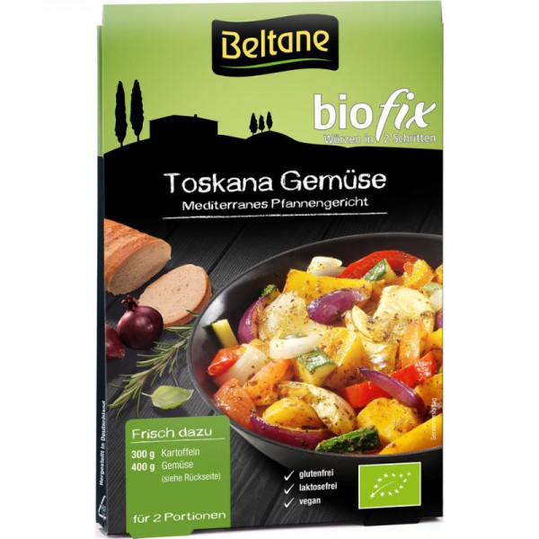 Toskana Gemüse Biofix Würzmischung Bio, 19,4g - Beltane