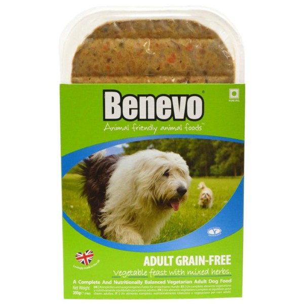 Adult Grain-Free Nassfutter für Hunde, 395g - Benevo