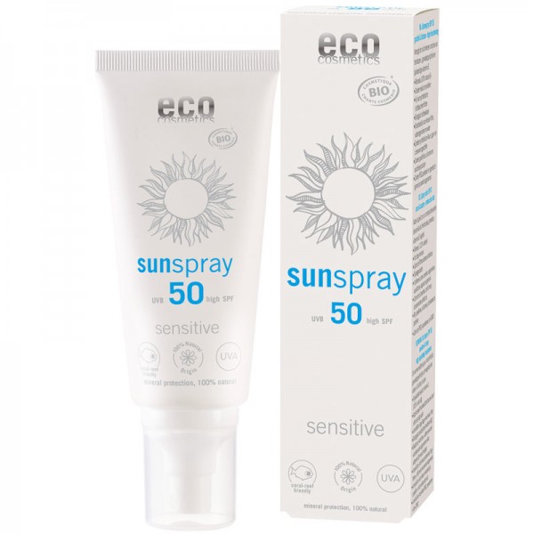 Sonnenspray LSF 50 sensitive, 100ml - eco cosmetics