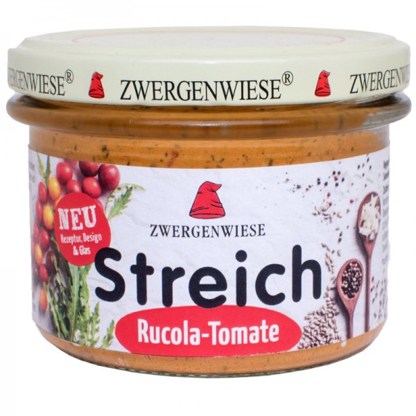 Streich Rucola-Tomate Bio, 180g - Zwergenwiese