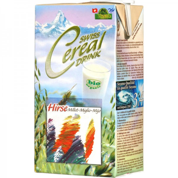 Hirse Swiss Cereal-Drink Bio, 1L - Soyana