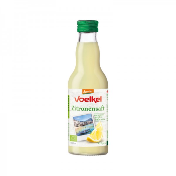 Zitronensaft Demeter, 0,2l - Voelkel