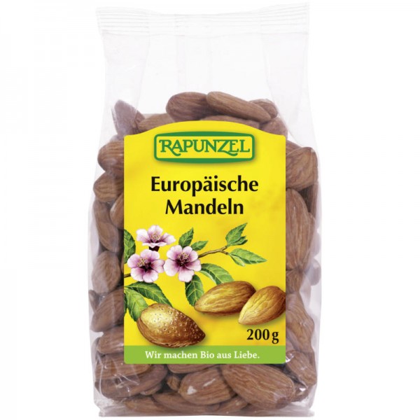 Europäische Mandeln Bio, 200g - Rapunzel