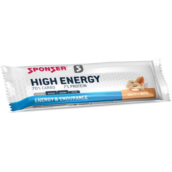 High Energy Salty + Nuts, 45g - Sponser