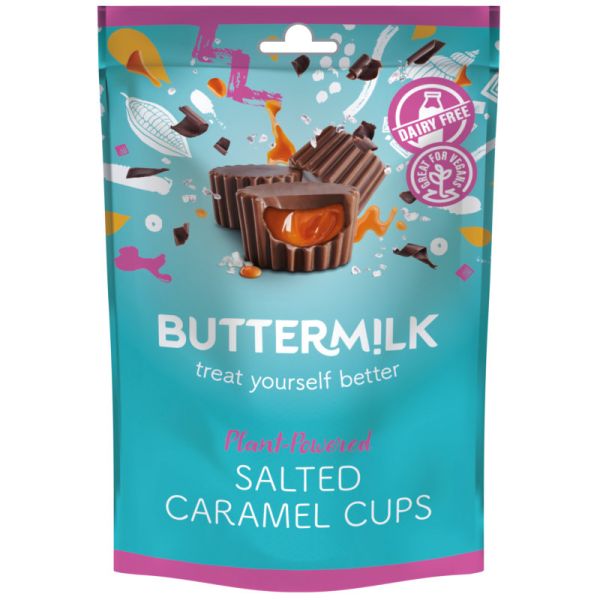 Salted Caramel Cups, 100g - Buttermilk