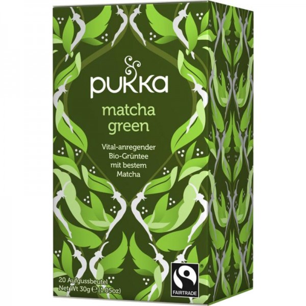 Matcha Green Grüntee Bio, 30g - Pukka