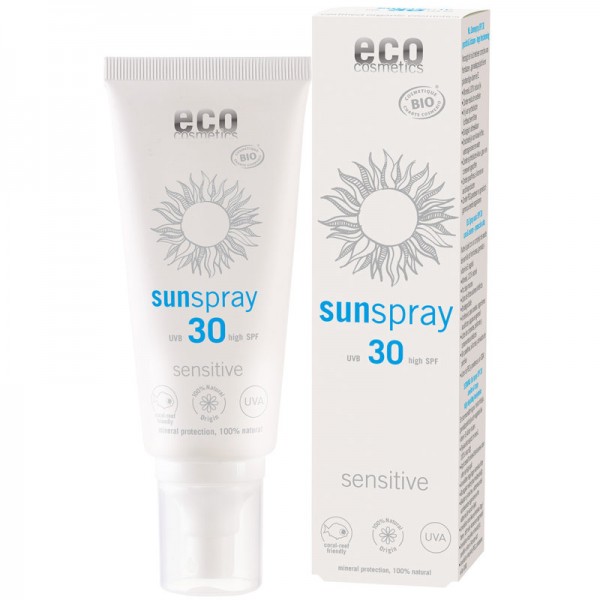 Sonnenspray LSF 30 sensitive, 100ml - eco cosmetics