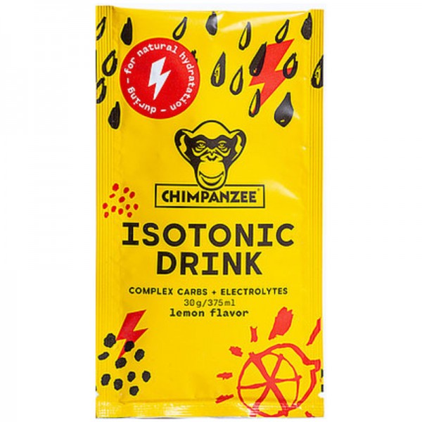 Isotonic Drink Complex Carbs + Electrolytes Lemon Flavor, 30g - Chimpanzee