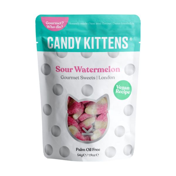 Gourmet Sweets Sour Watermelon, 54g - Candy Kittens