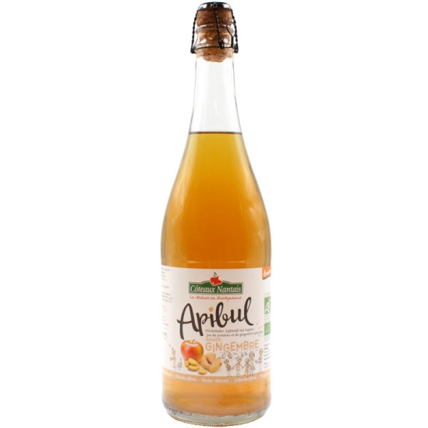Apibul Sekt Ingwer & Apfelsaft alkoholfrei Bio, 750ml - Les Côteaux Nantais