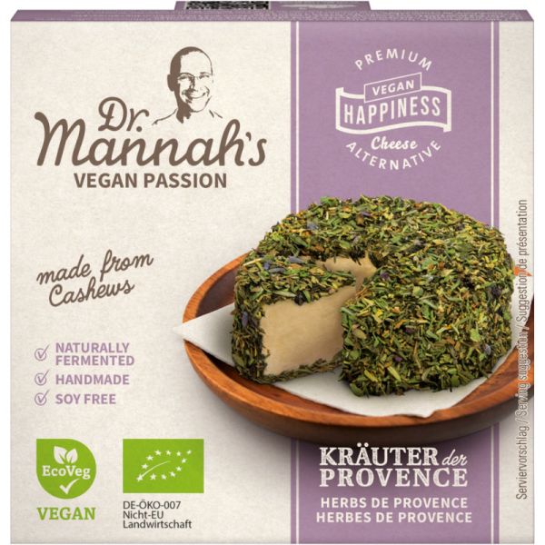 Gereifte Käse Alternative Kräuter der Provence Bio, 100g - Dr. Mannah's