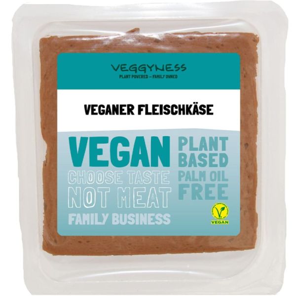Vegane Alternative zu Fleischkäse, 150g - Veggyness