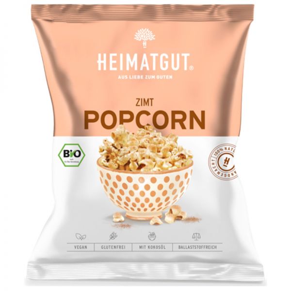 Popcorn Zimt Bio, 90g - Heimatgut