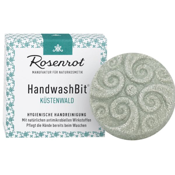 HandwashBit Küstenwald, 60g - Rosenrot