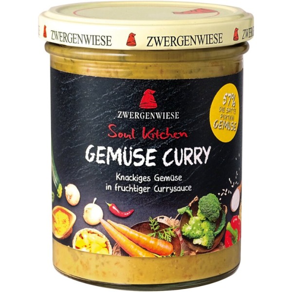 Soul Kitchen Gemüse Curry Bio, 370g - Zwergenwiese