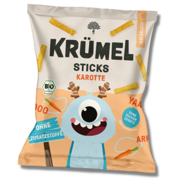Sticks Karotte Bio, 20g - Krümel