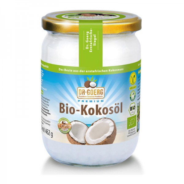 Kokosöl roh Bio, 500ml - Dr. Goerg