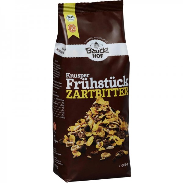 Knusper Frühstück Zartbitter Bio, 300g - Bauckhof