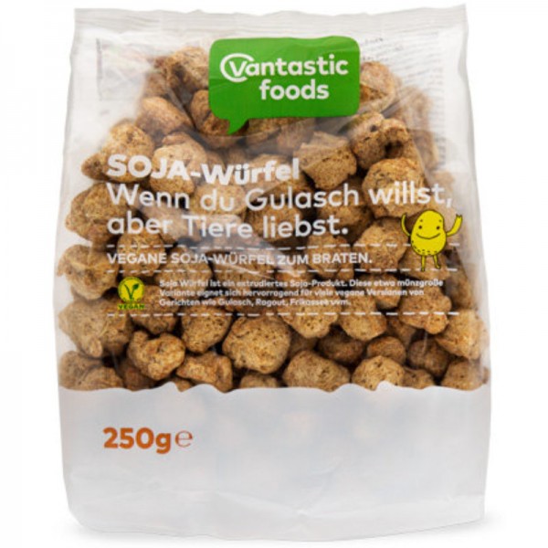 Soja Würfel, 250g - Vantastic Foods