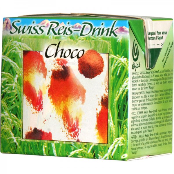 Choco Swiss Reis-Drink Bio, 500ml - Soyana