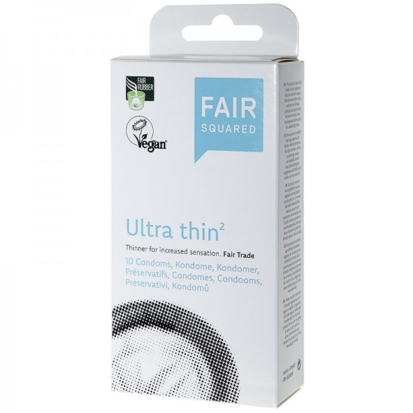 Kondome Ultra thin, 10 Stück - Fair Squared