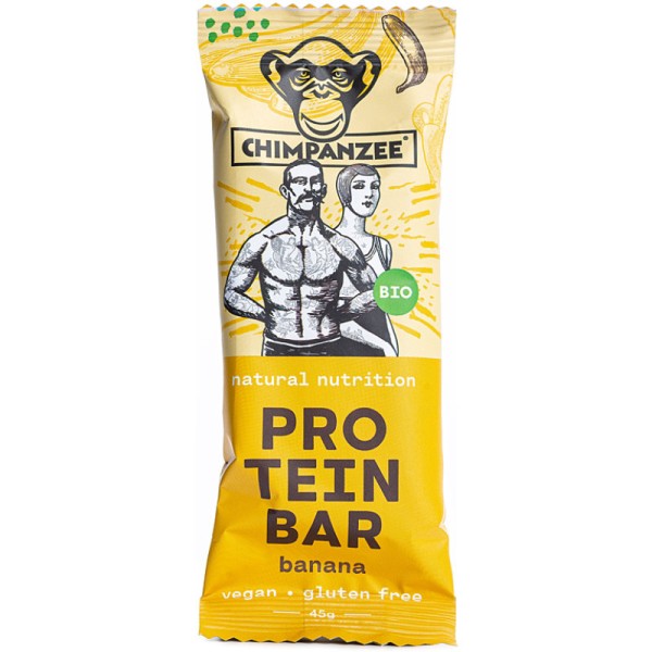 Protein Bar Banana Bio, 45g - Chimpanzee