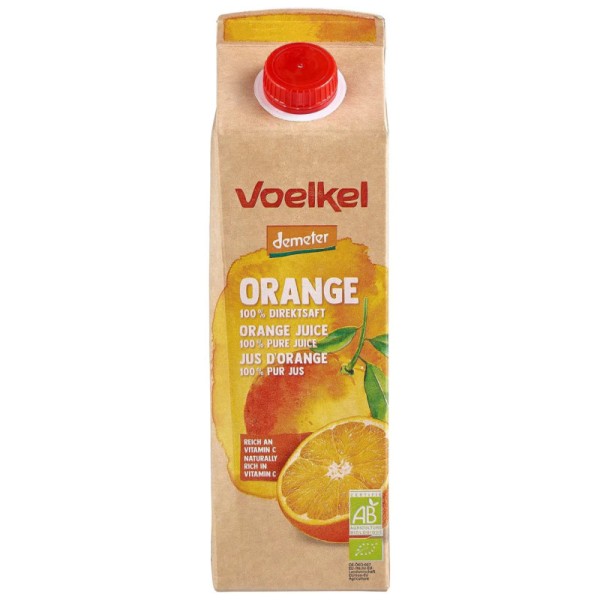 Orangensaft Demeter, 1L - Voelkel