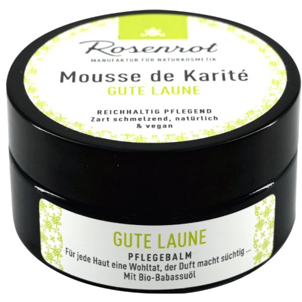 Mousse de Karité Gute Laune, 100ml - Rosenrot
