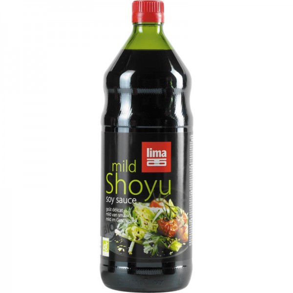 Shoyu mild soya sauce Bio, 1L - Lima