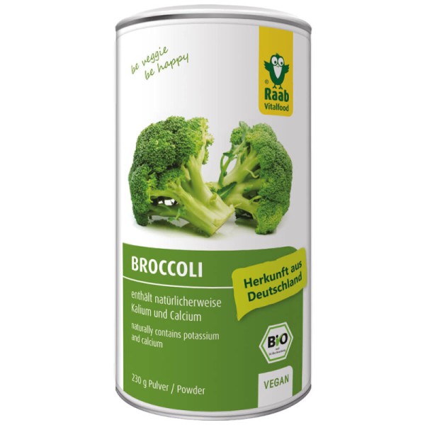 Broccoli Pulver Bio, 230g - Raab